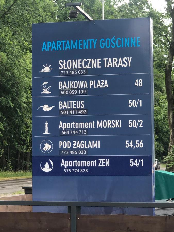 Apartament Zen Sobieszewo Екстер'єр фото